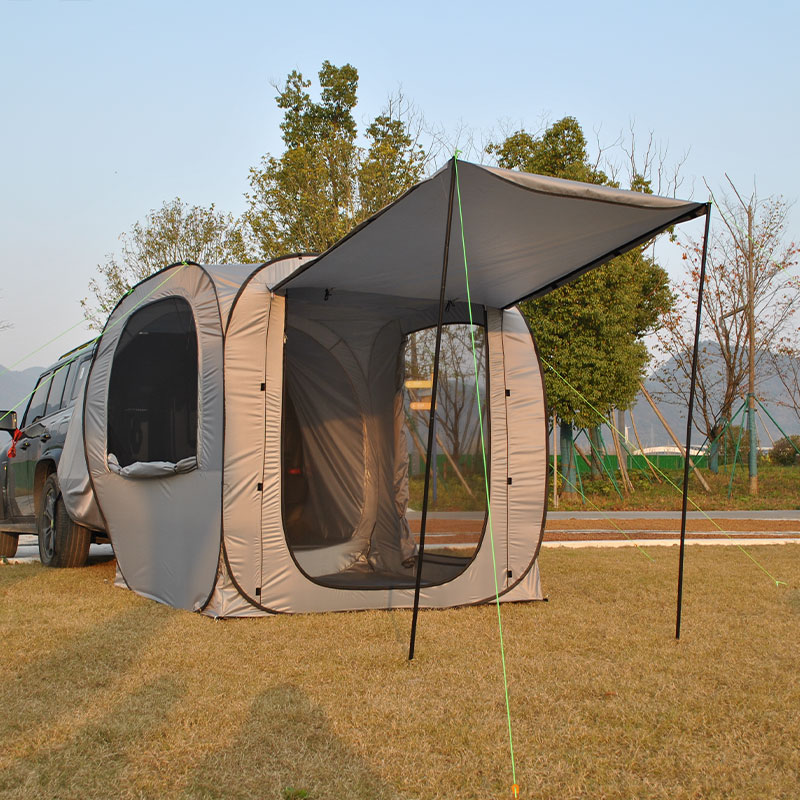 Outdoor Camping Van Tent - SUV Tailgate Tent with Awning Shade