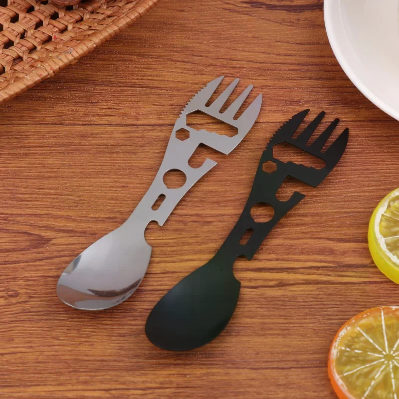 Camp Utensil Set - 1/5Pcs 10 In 1 Camping Utensils