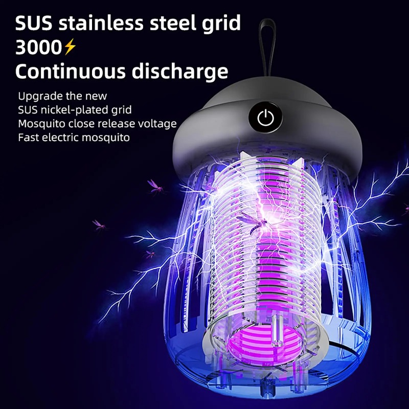 Outdoor Camping Backpack - Waterproof Cordless LED Camping Light Dimmable