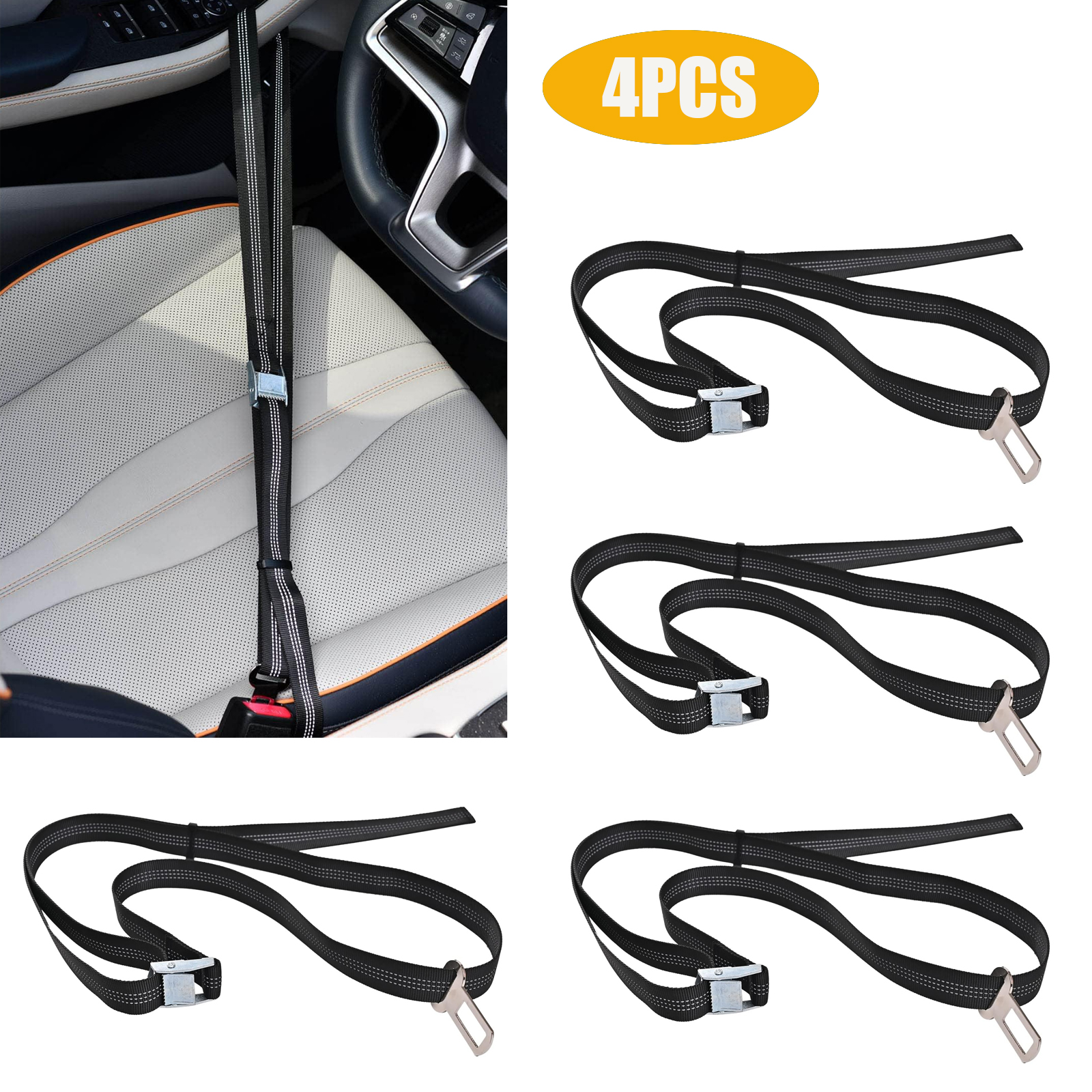 Outdoor Camping Accessories - 4 Pcs RV Door Anti-Theft Security