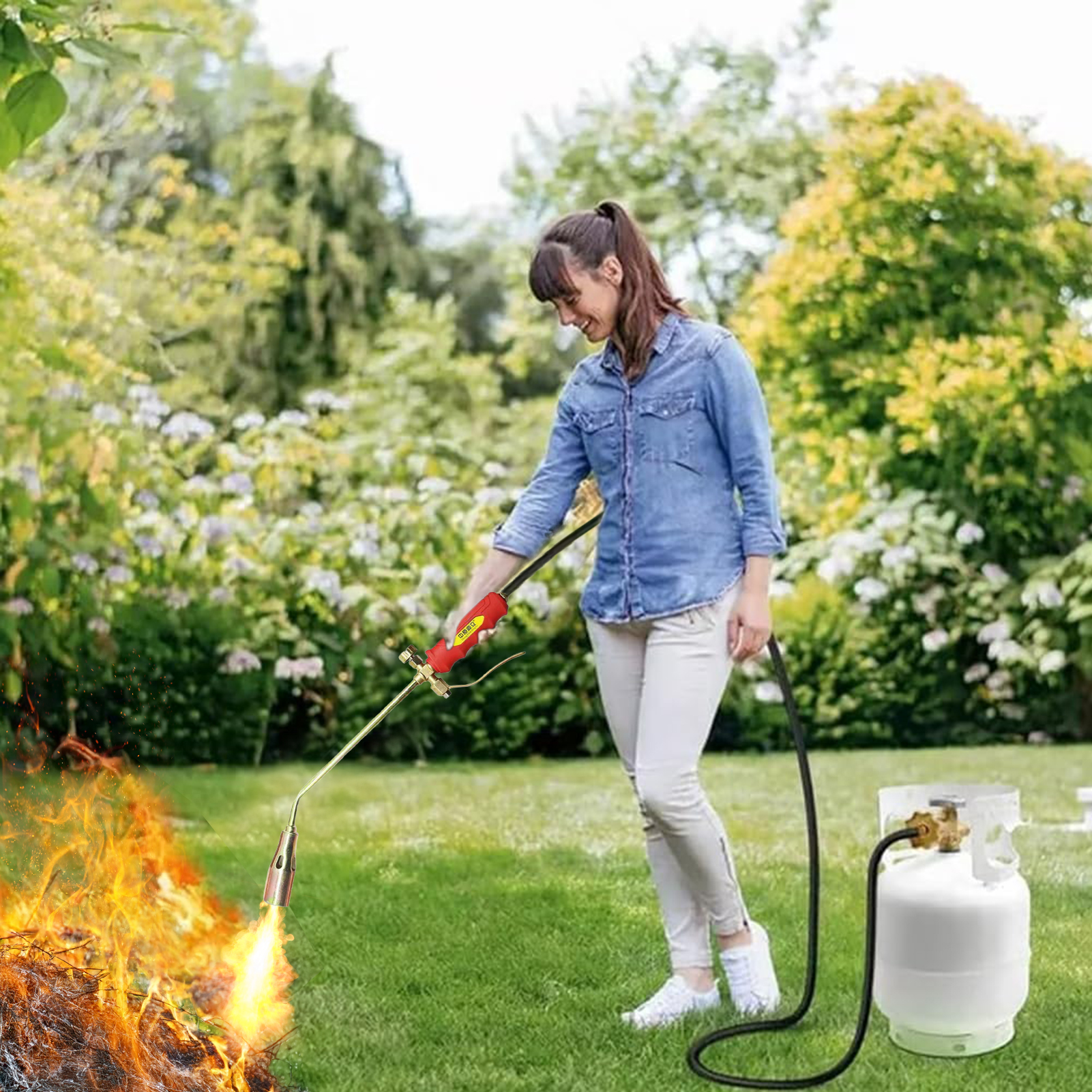 Outdoor Camping Burners Portab - مراجعة Outdoor Gas Stove وسعره