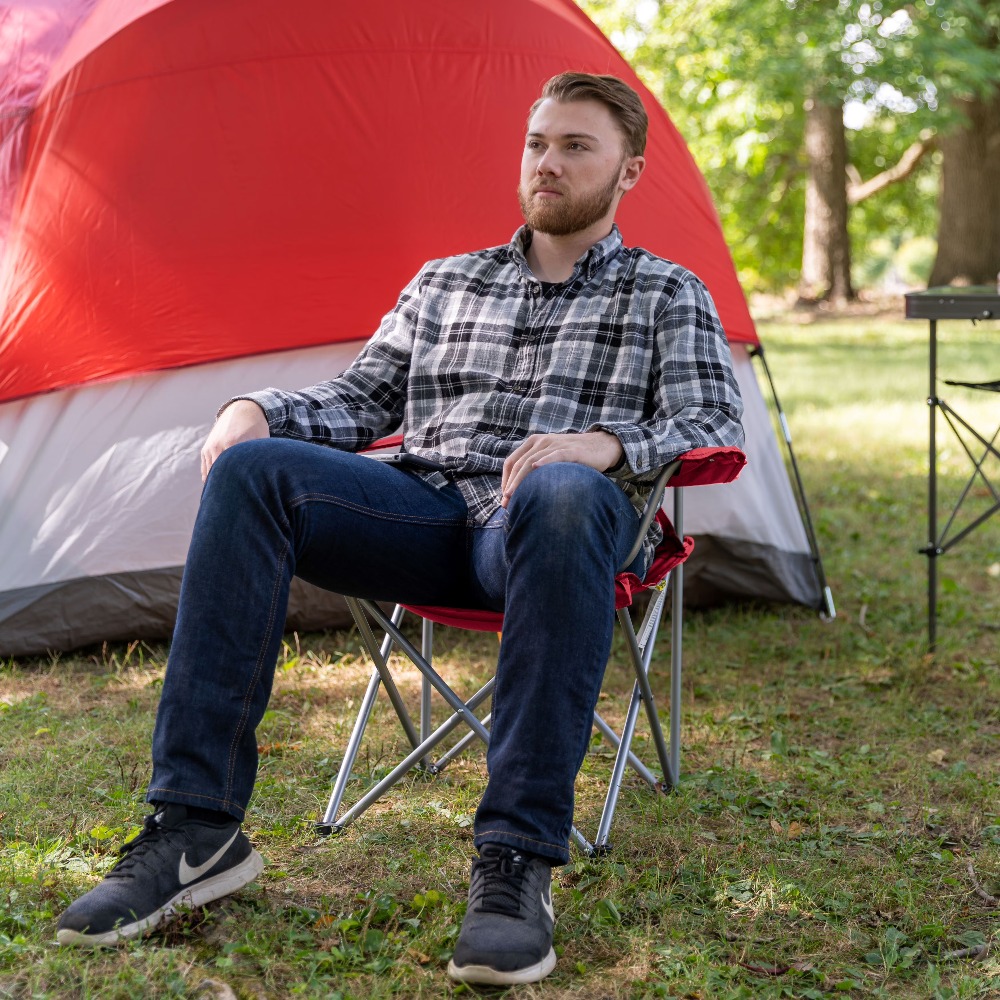 Hot Selling Quad Folding Camp  - مراجعة Camping Quad وسعره