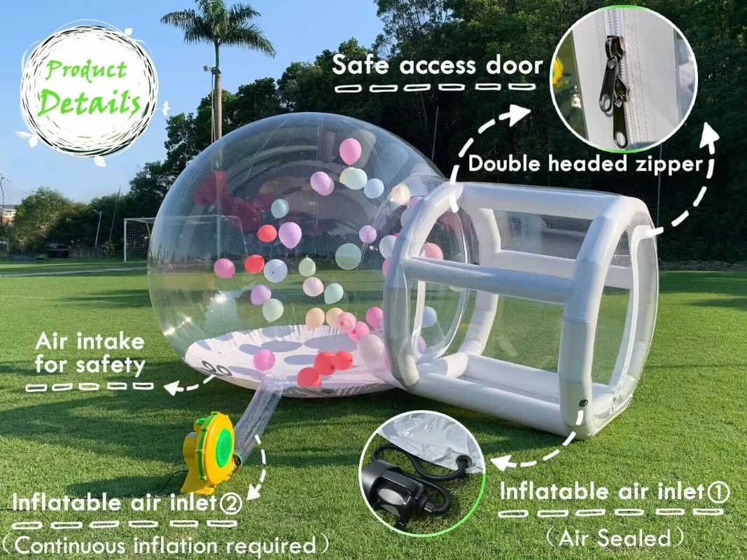 High Quality Inflatable Bubble - مراجعة Outdoor Camping Rental وسعره