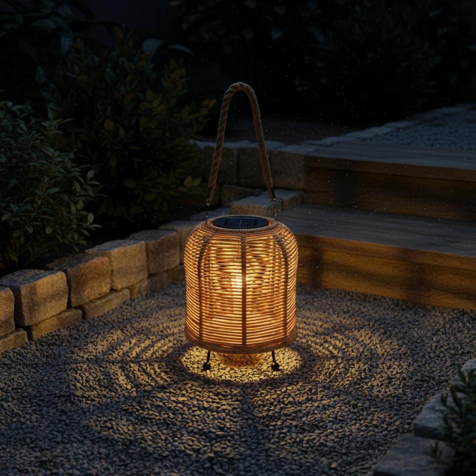 Handwoven Solar Lantern Braide - مراجعة Outdoor Camping Lantern وسعره