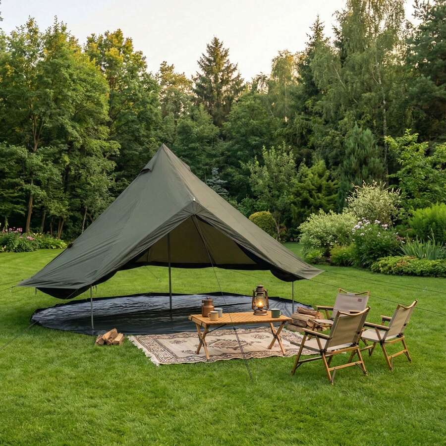 Waterproof Glamping Bell Tent  - مراجعة Outdoor Camping And Glamping وسعره