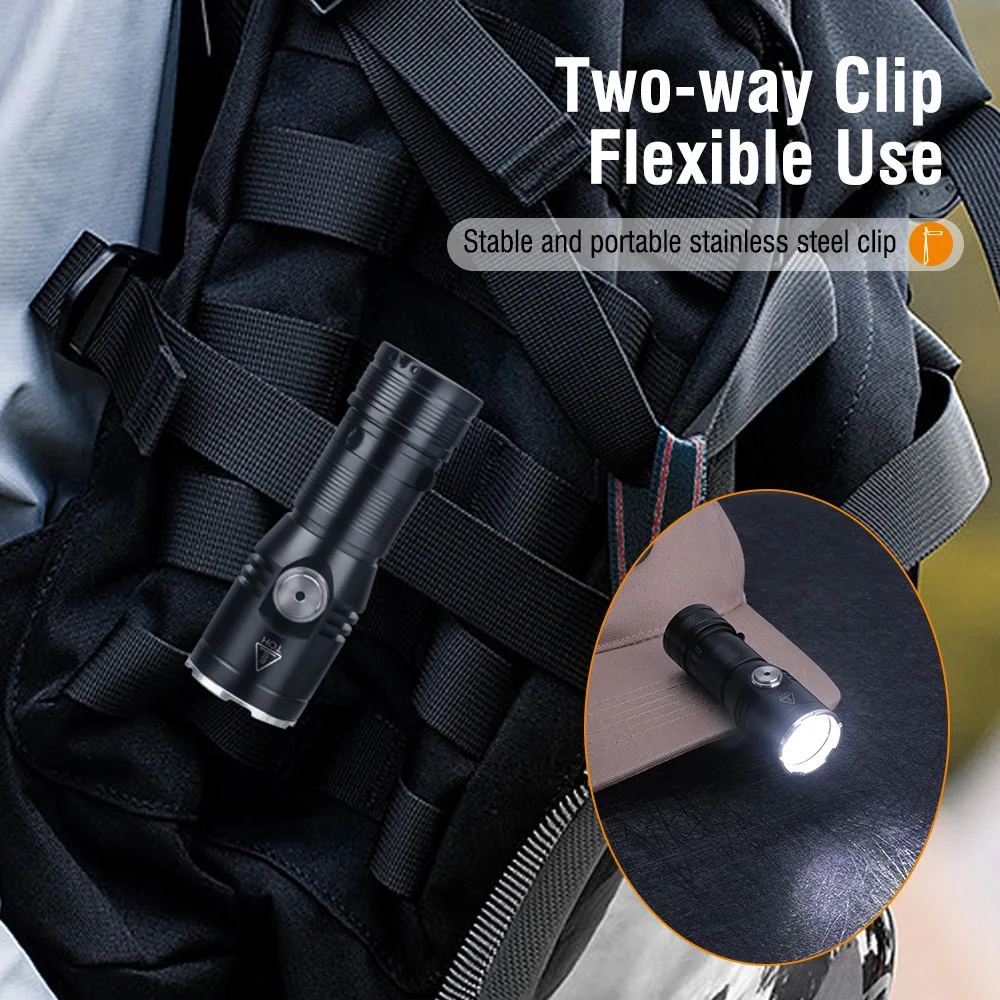 BORUiT ET15 EDC Flashlight Ult - مراجعة Outdoor Camping And Fishing وسعره