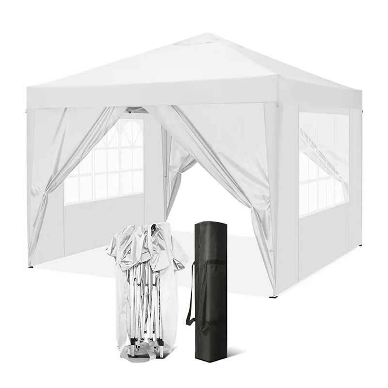3x3 Folding Tent—Camping, Exhi - مراجعة Outdoor Camping Exhibition وسعره