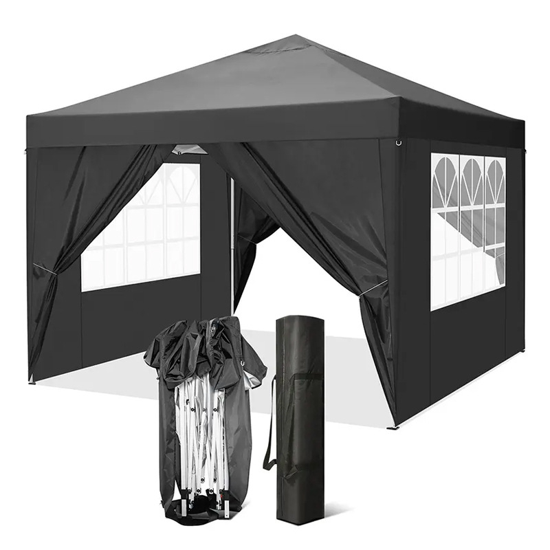 3x3 Folding Tent—Camping, Exhi - مراجعة Outdoor Camping Exhibition وسعره
