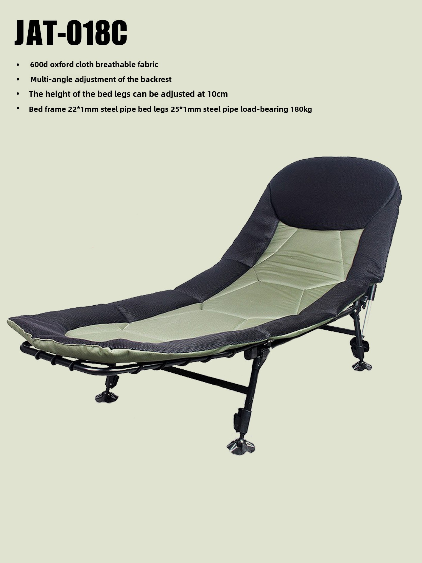 Folding Bed Widened Thickened  - مراجعة Outdoor Camping Beds For Sale وسعره