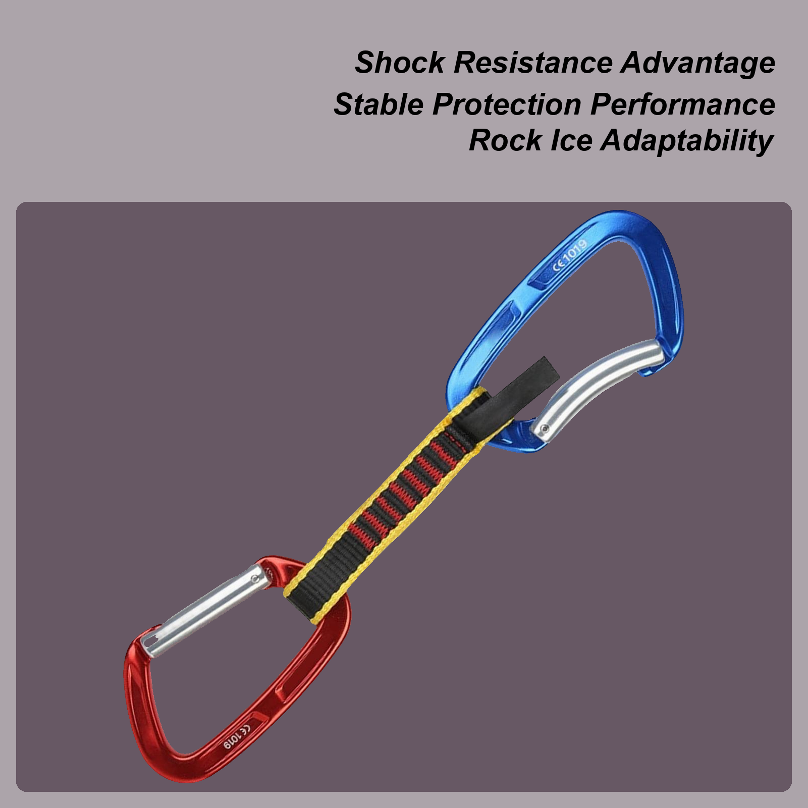 Quickdraws Climbing Climbing C - مراجعة Outdoor Camping Accessories وسعره