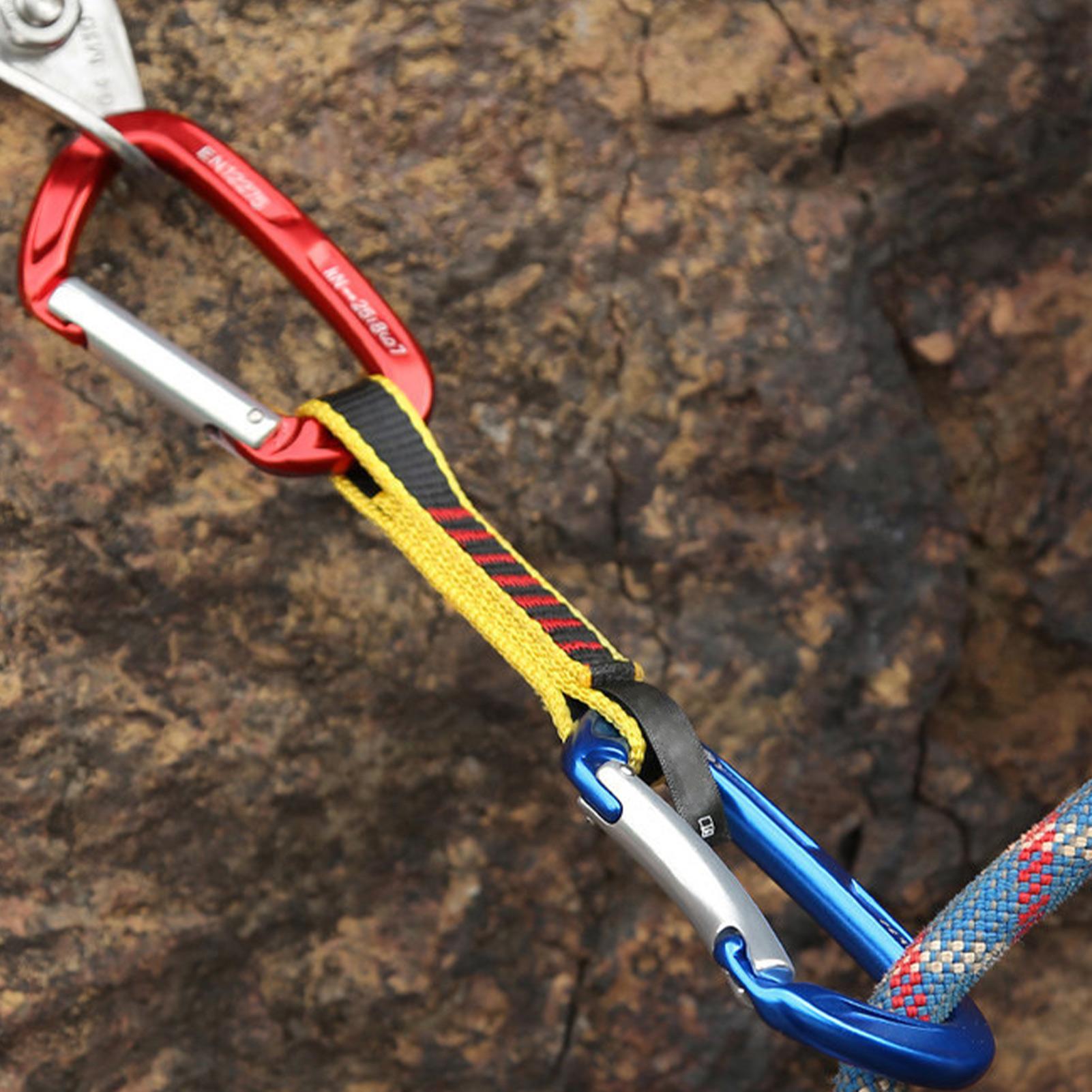 Quickdraws Climbing Climbing C - مراجعة Outdoor Camping Accessories وسعره