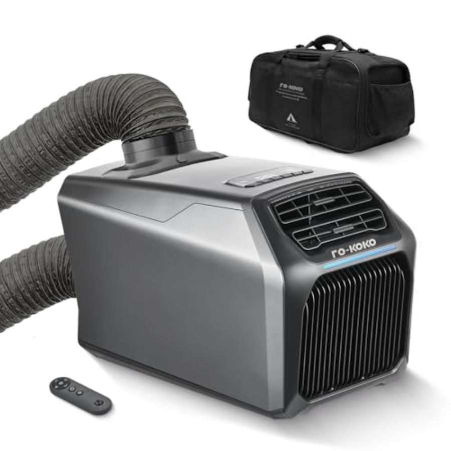 Portable Camping AC Heater: Du - مراجعة Outdoor Camping Van Tent وسعره