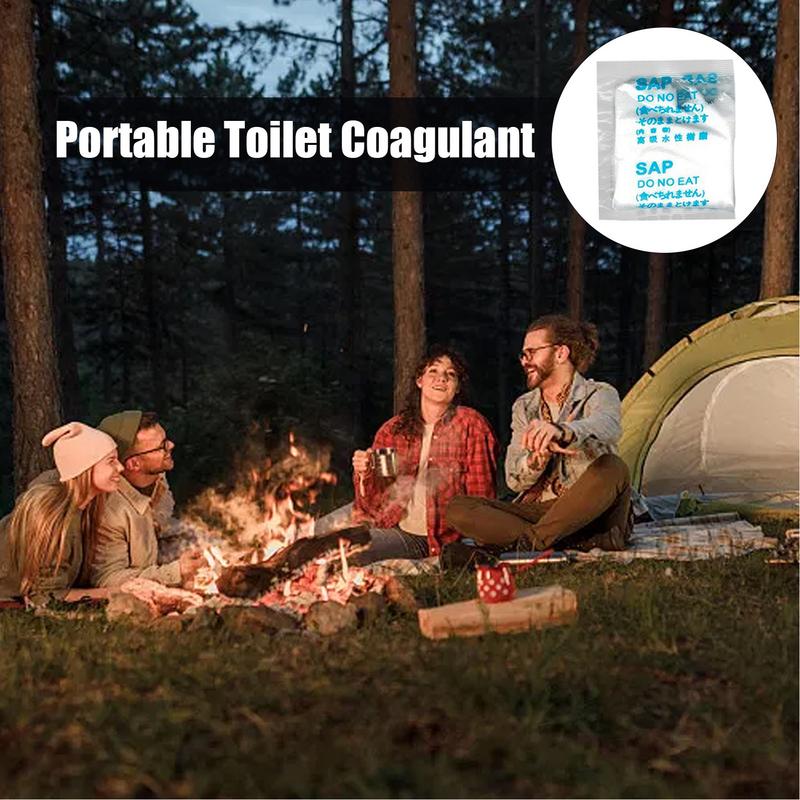 50pcs Portable Urine Coagulant - مراجعة Outdoor Camping Vehicle وسعره