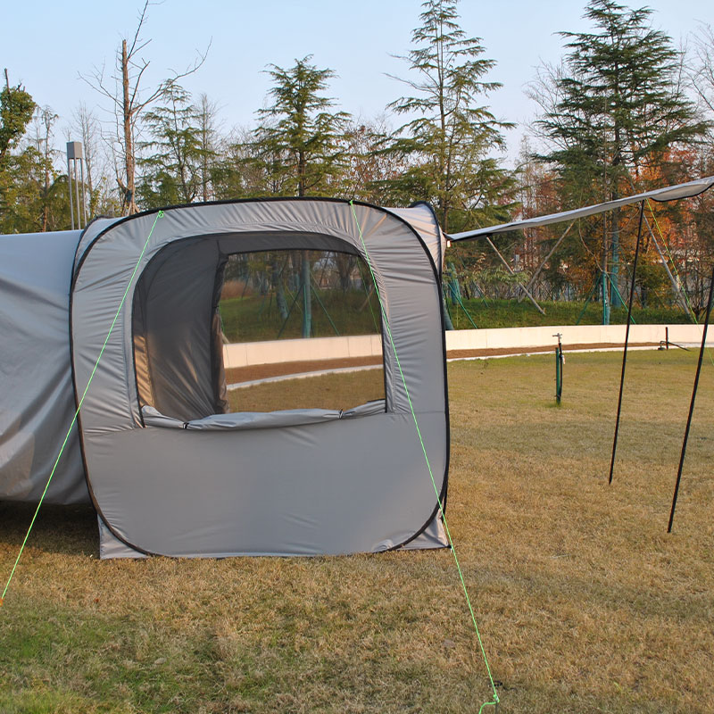 SUV Tailgate Tent with Awning  - مراجعة Outdoor Camping Van Tent وسعره