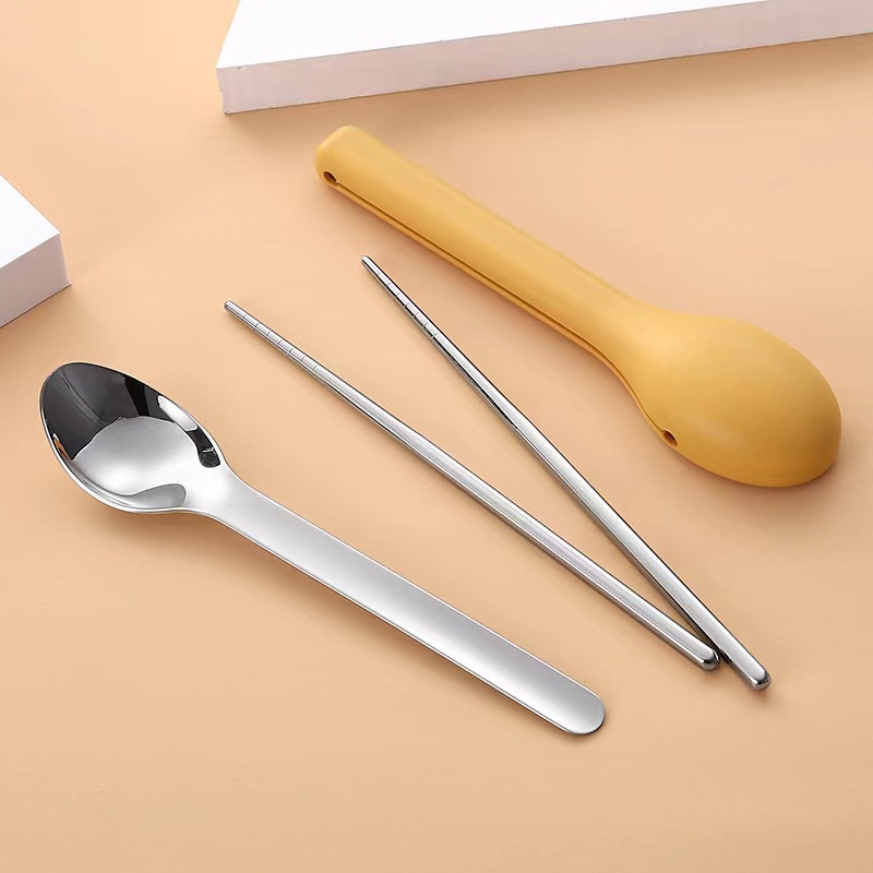 3-Piece Portable Flatware Pock - مراجعة Camp Utensil Set وسعره