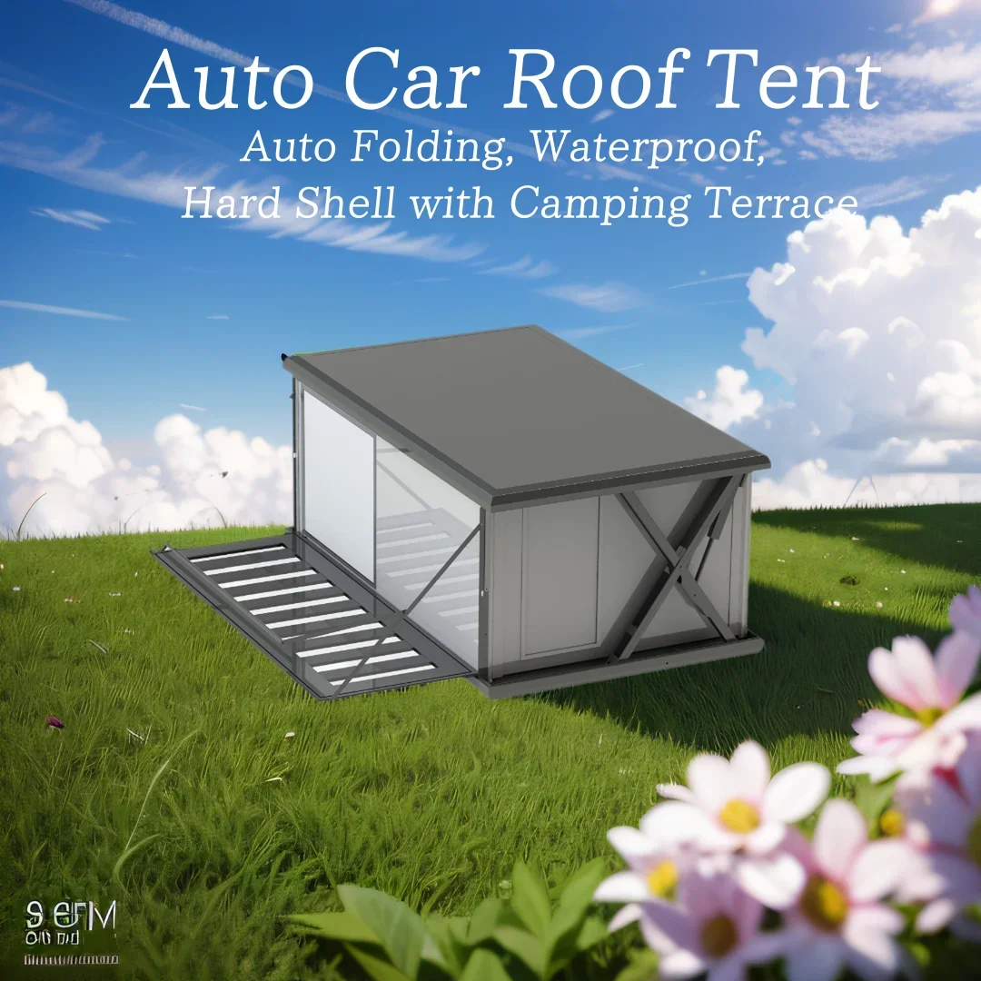 Auto Hard Shell Rooftop Tent 2 - مراجعة Outdoor Camping Van Tent وسعره