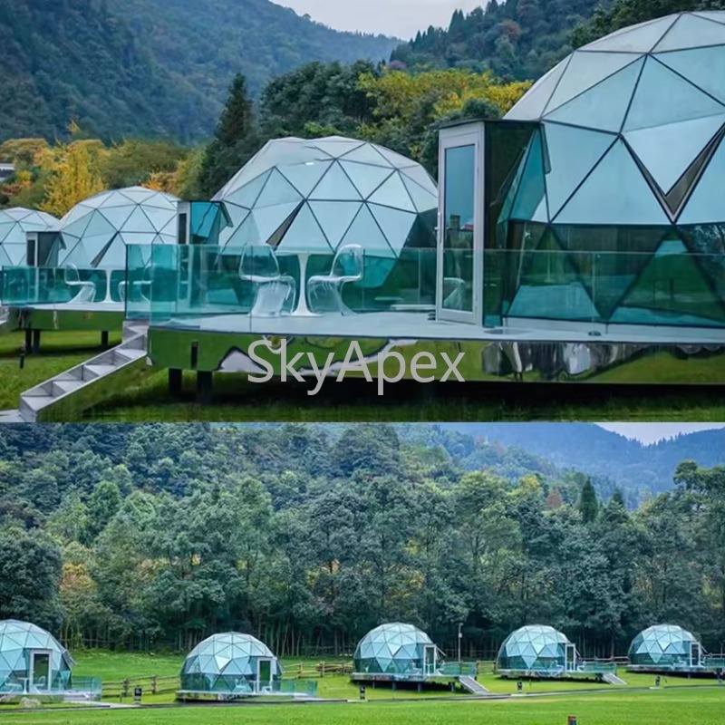 Luxury Soundproof Geodesic Gla - مراجعة Outdoor Camping And Glamping وسعره