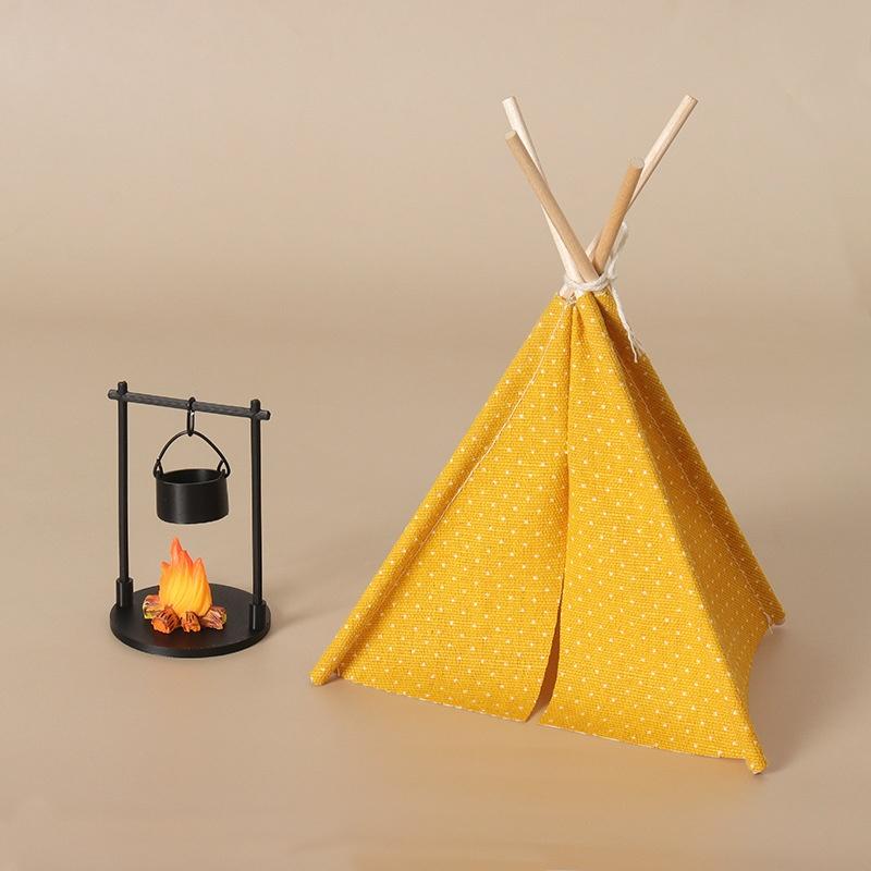 1:12 Scale Camping Tent Model  - مراجعة Outdoor Camping Accessories وسعره