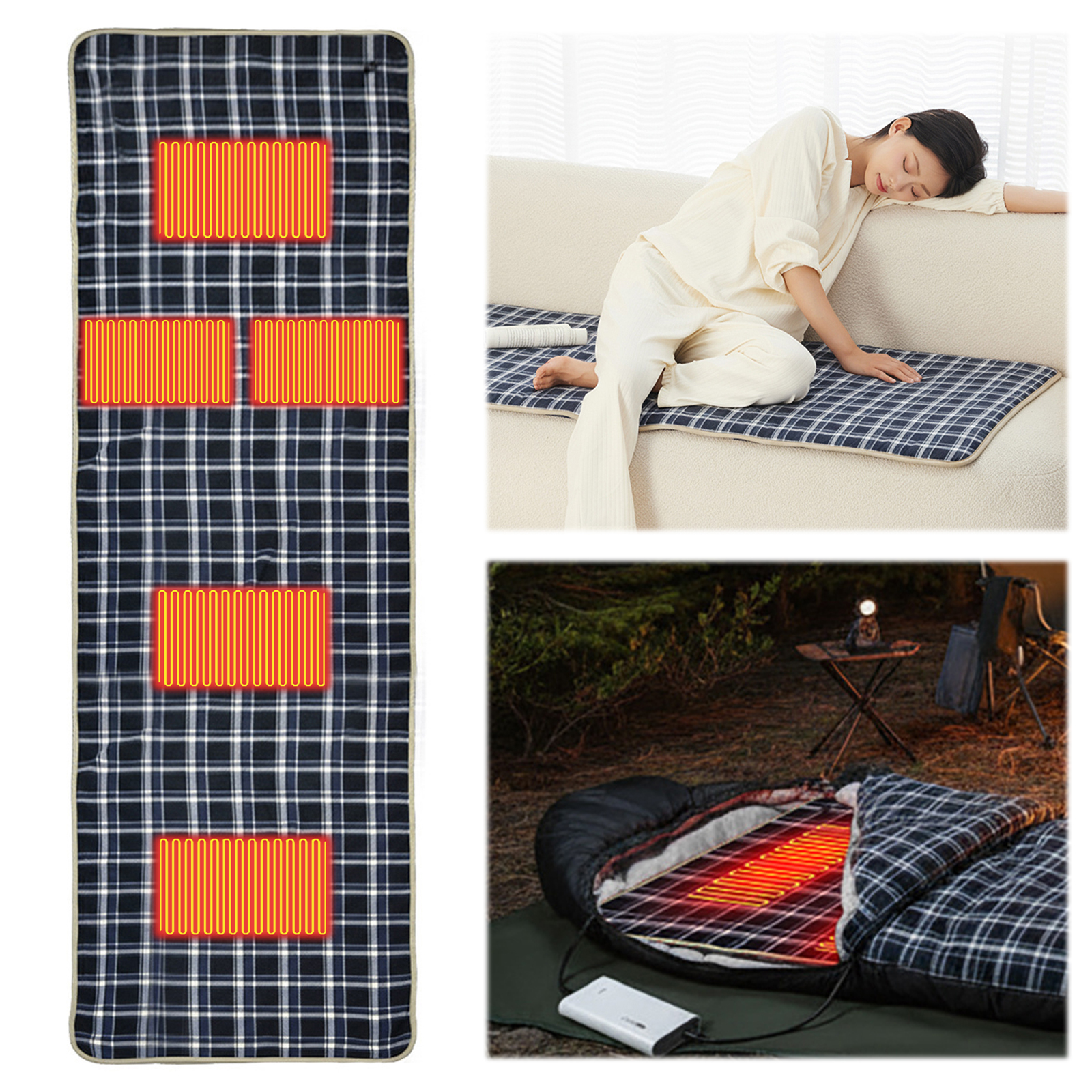 Camping Heating Sleeping Pad w - مراجعة Outdoor Camping Zone وسعره