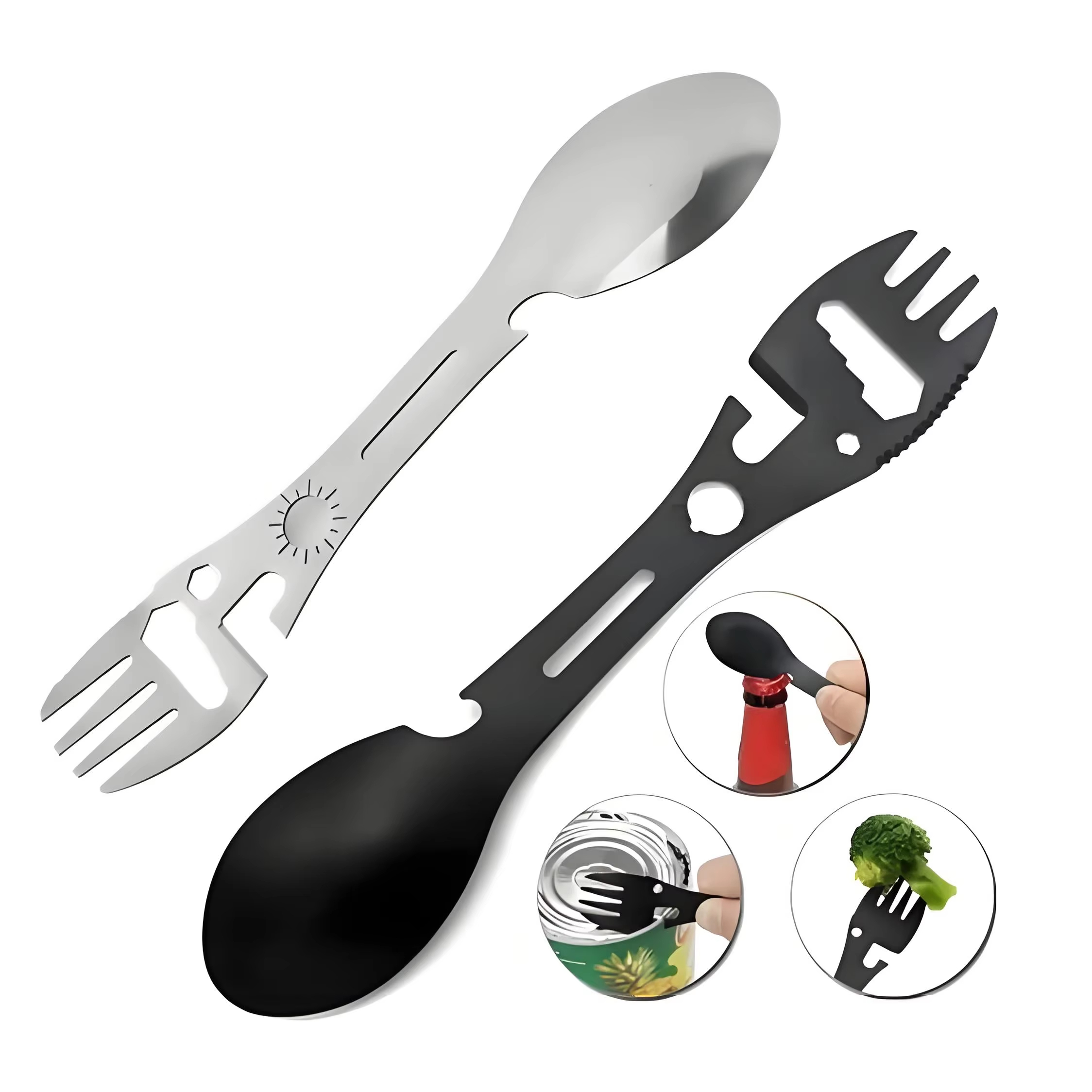 Camping Utensils Set Stainless - مراجعة Camp Utensil Set وسعره