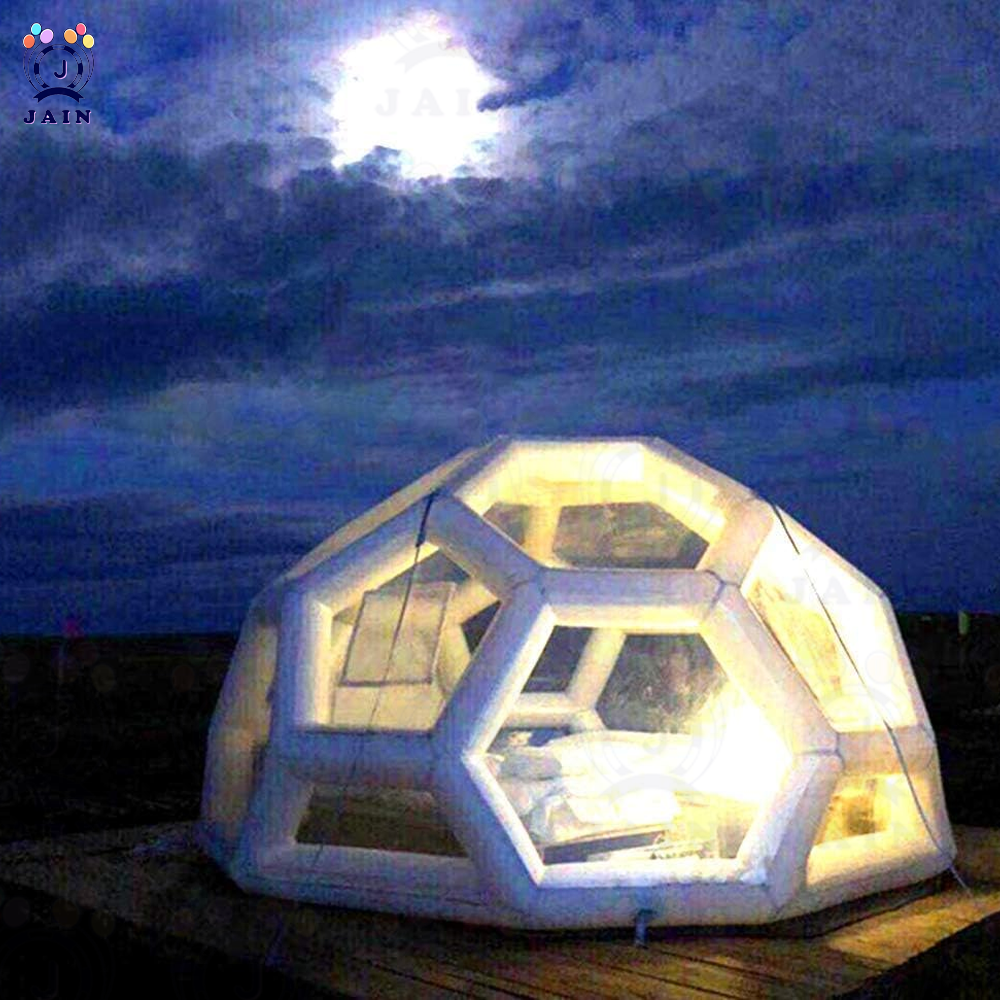 Inflatable Dome Tent with Pump - مراجعة Outdoor Camping Rental وسعره