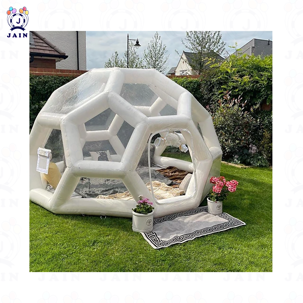 Inflatable Dome Tent with Pump - مراجعة Outdoor Camping Rental وسعره