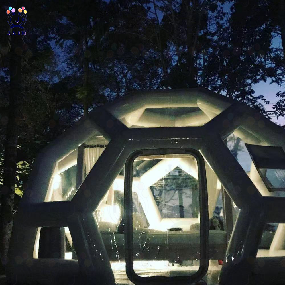 Inflatable Dome Tent with Pump - مراجعة Outdoor Camping Rental وسعره