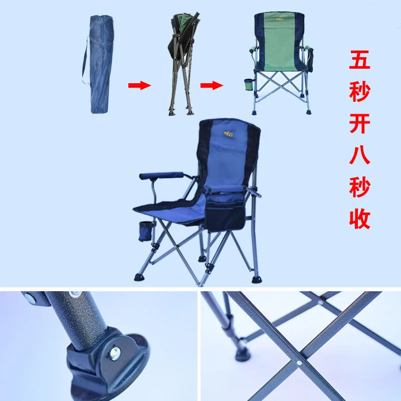 Heavy Duty Chairs Outdoor Fold - مراجعة Camping Quad وسعره