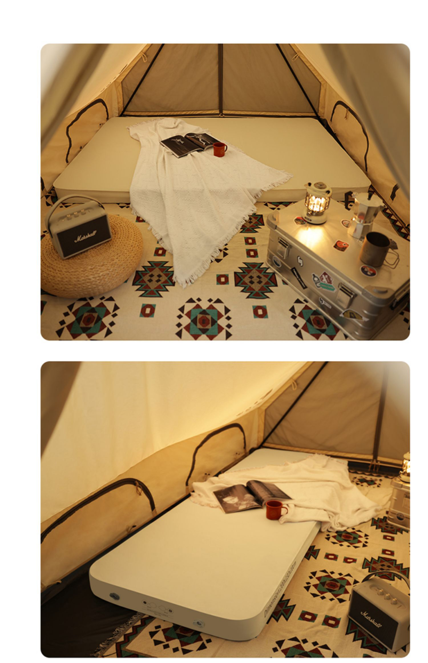 Inflatable Sleeping Bed Air Ma - مراجعة Outdoor Camping Beds For Sale وسعره