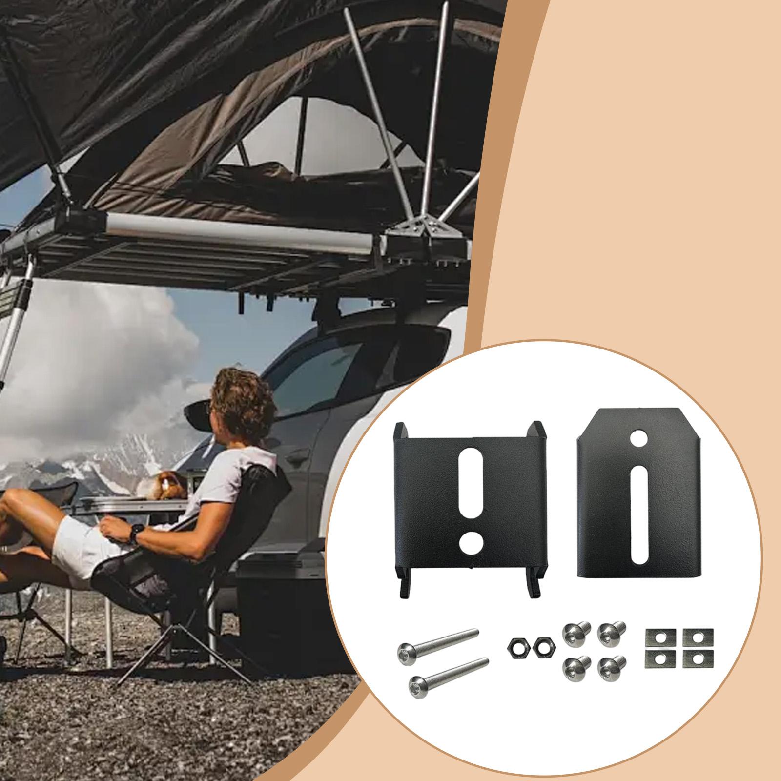 Heavy Duty Steel Awning Bracke - مراجعة Outdoor Camping Van Tent وسعره