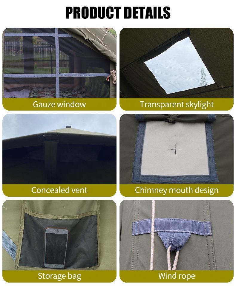 Luxury 3-4 Season Large Air Te - مراجعة Outdoor Camping And Glamping وسعره