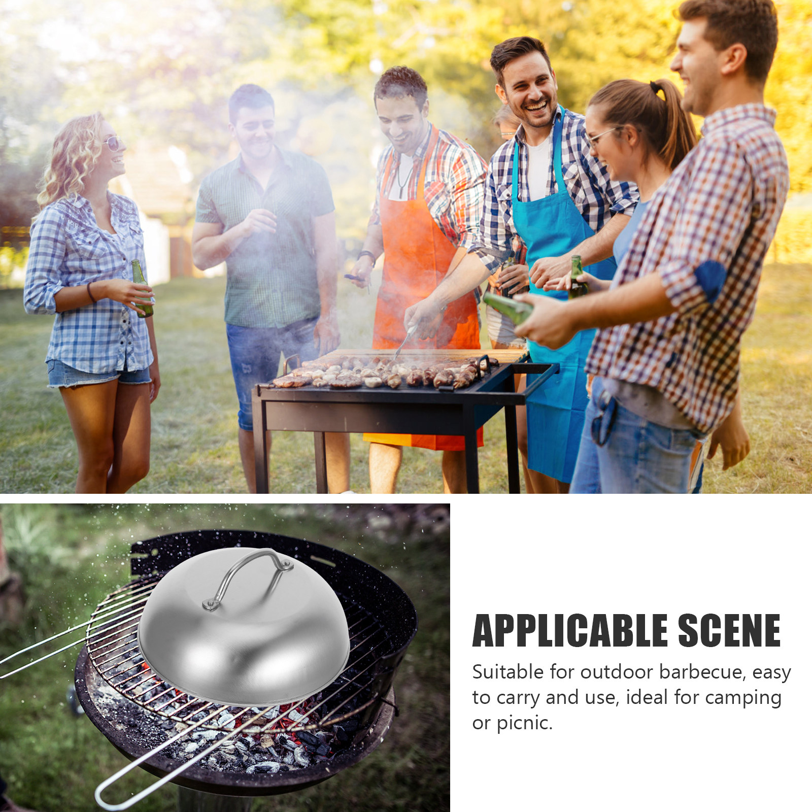 Stainless Steel Basting Cover  - مراجعة Outdoor Gas Stove وسعره