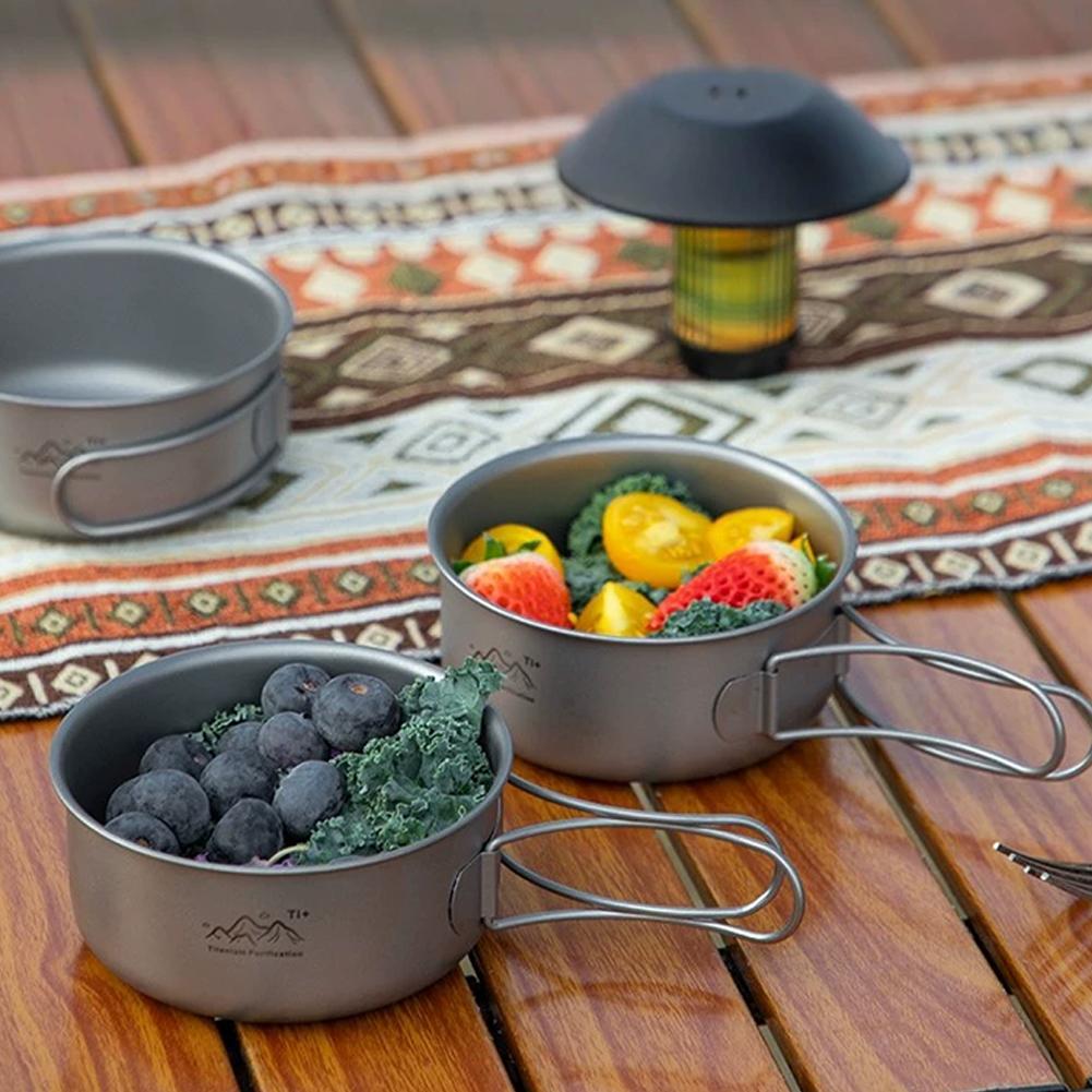 Outdoor Titanium Camping Pot P - مراجعة Outdoor Camping Korea وسعره