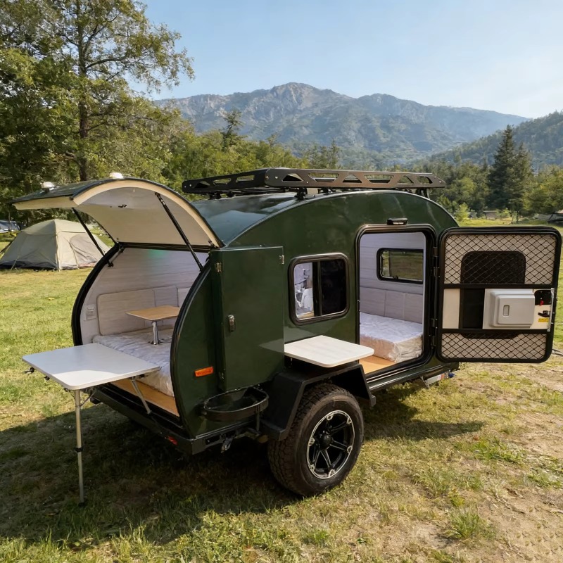 Custom Outdoor Camping Trailer - مراجعة Outdoor Camping Beds For Sale وسعره