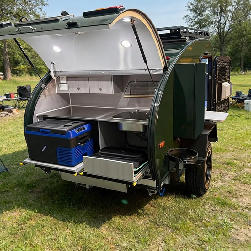 Custom Outdoor Camping Trailer - مراجعة Outdoor Camping Beds For Sale وسعره