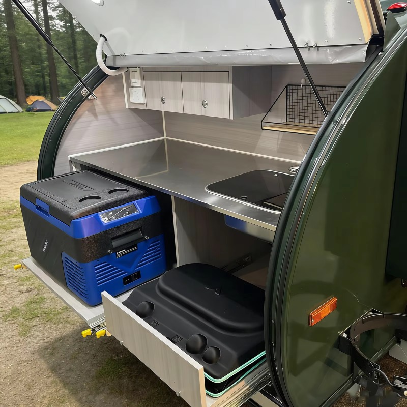 Custom Outdoor Camping Trailer - مراجعة Outdoor Camping Beds For Sale وسعره