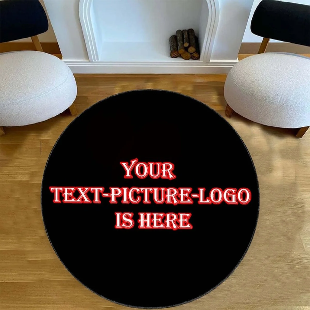 Custom circular anti-slip rug  - مراجعة Camping Outdoor Or Indoor وسعره
