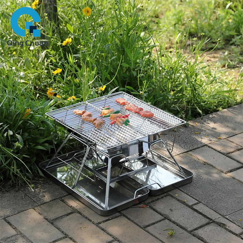 Camping Grill Charcoal Stove F - مراجعة Outdoor Camping Backpack وسعره