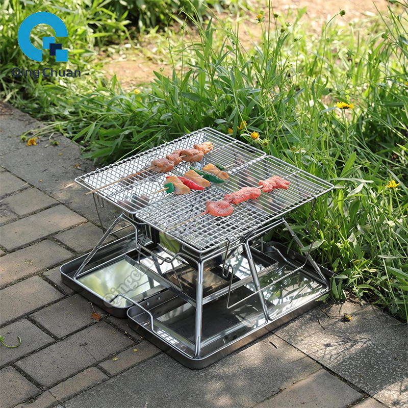 Camping Grill Charcoal Stove F - مراجعة Outdoor Camping Backpack وسعره