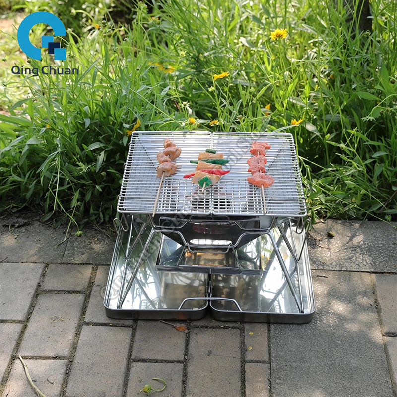 Camping Grill Charcoal Stove F - مراجعة Outdoor Camping Backpack وسعره