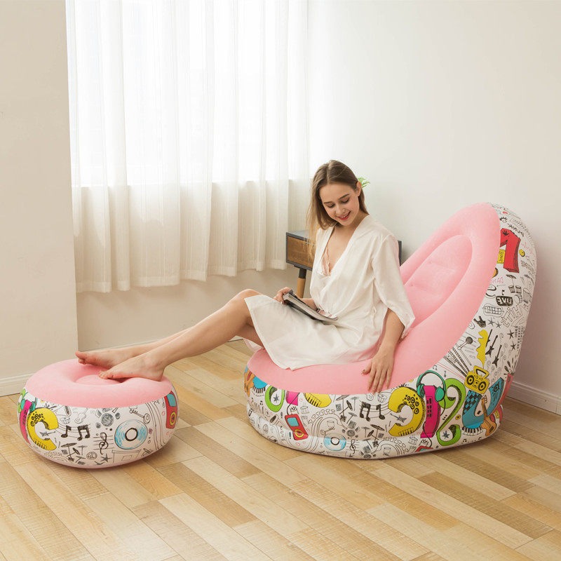 Lazy Person's Foldable Inflata - مراجعة Outdoor Camping Rental وسعره