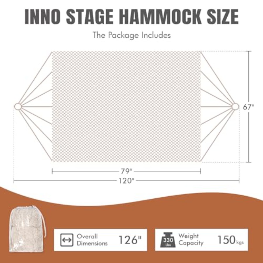 Portable family hammock for tr - مراجعة Camping Outdoor Or Indoor وسعره