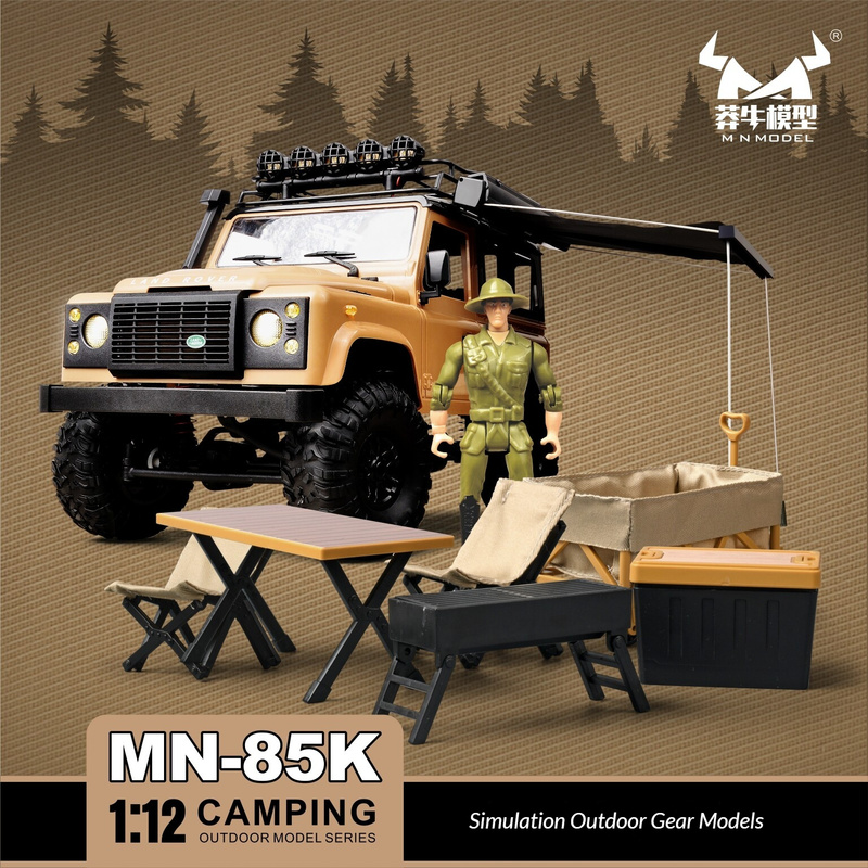 Mn Model Mn-85k 1:12 Scale Sim - مراجعة Outdoor Camping Vehicle وسعره