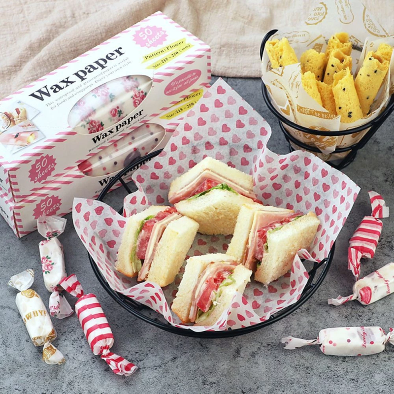 50pcs Food Grade Wax Paper Cam - مراجعة Outdoor Camping Accessories وسعره