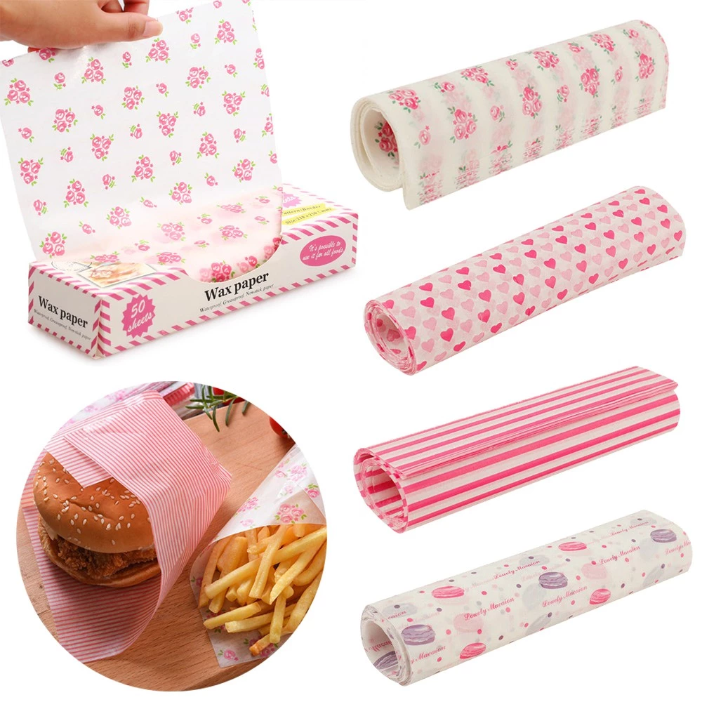 50pcs Food Grade Wax Paper Cam - مراجعة Outdoor Camping Accessories وسعره