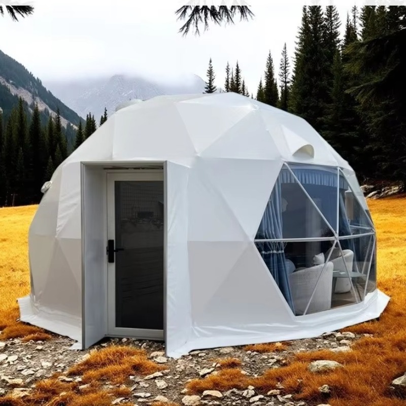 Glamping Dome Tent Outdoor Hot - مراجعة Outdoor Camping And Glamping وسعره