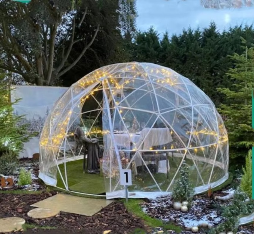 Glamping Dome Tent Outdoor Hot - مراجعة Outdoor Camping And Glamping وسعره