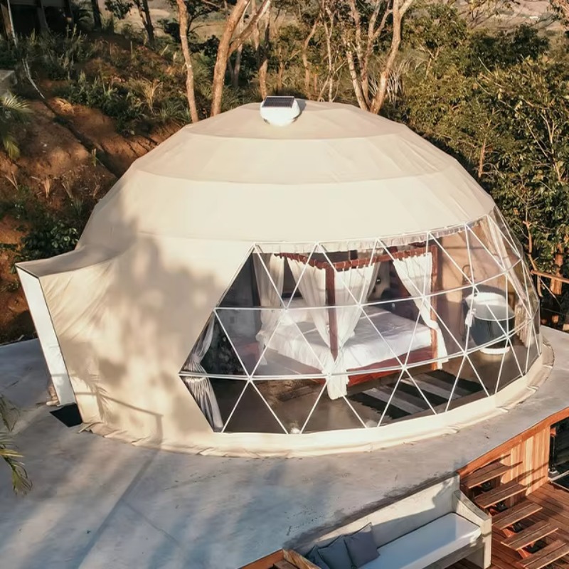 Glamping Dome Tent Outdoor Hot - مراجعة Outdoor Camping And Glamping وسعره