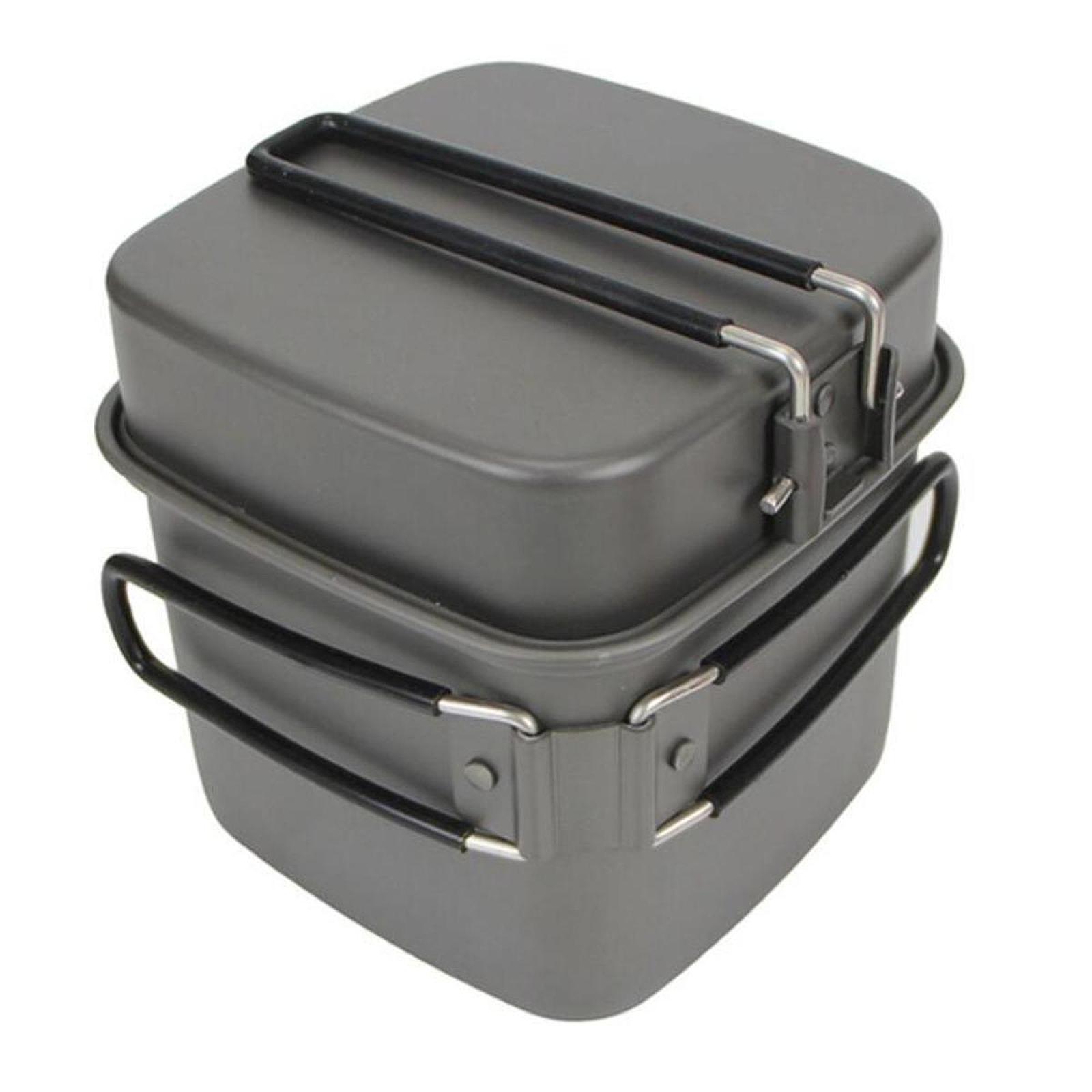 Camping Cookware Set Frying Pa - مراجعة Camp Utensil Set وسعره