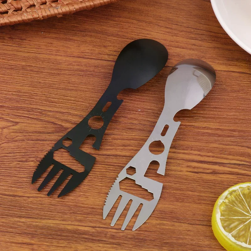 1/5Pcs 10 In 1 Camping Utensil - مراجعة Camp Utensil Set وسعره